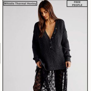 NWT - Free People Whistle Thermal Henely